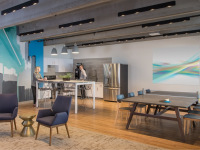 community kitchen | Rhythm | Milwaukee Apartments