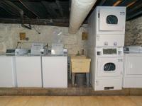 Laundry facility of the Cloisters building.