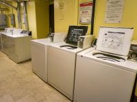 Laundry facility of the Barclay building.