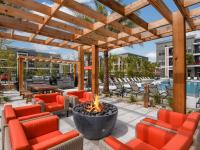 Resident Fire Pit | Apartment Homes for rent in Water Springs, FL | The Blake