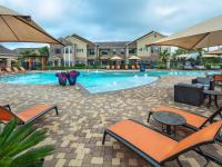 Resort-Style Pool at Daytime | Apartments in Cypress, TX | Avenues at Cypress