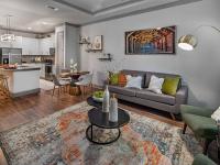 Model Living Room | Apartments in Kennesaw, GA | The Ellison