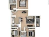 Three Bedroom Two Bath | Apartments for Rent in Denver CO | Dayton Meadows