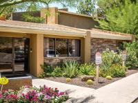 exterior of leasing office at Copper Canyon