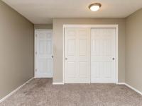 Bedroom with Closet and Carpet