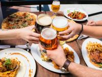 Beer and Pizza with friends