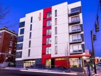 exterior of milano apartments