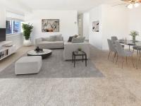 Arbor Lane Living Room and dining room