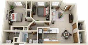 2 bedroom