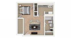 VairoVillage Deluxe 0BD 1Bath 400sqft