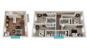 D1 - 4 Bedroom / 4 Bathroom Townhome