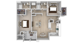 2 Bed 2 Bath