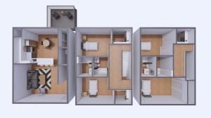 4 Bed, 4.5 Bath Townhome Upgrade