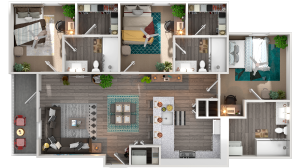 3x3 Floorplan