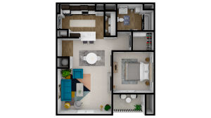 Owensboro A1 -1 Bed 1 Bath 722 Sq Ft