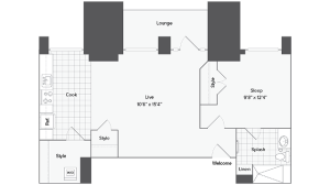 Floorplan Image | Arrive Inner Harbor