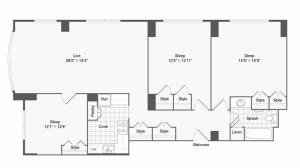 Spacious Floor Plans | Apartments For Rent Near Johns Hopkins University | The Social North Charles
