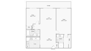Floor Plan | Arrive Westborough Apartment Homes for Rent in Westborough MA 01581