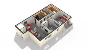 Bedroom Floor Plan | Apartments In Highwood IL | Arrive North Shore