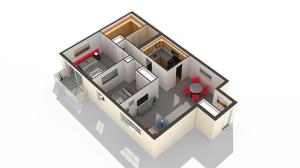 Bedroom Floor Plan | Apartments In Highwood IL | Arrive North Shore