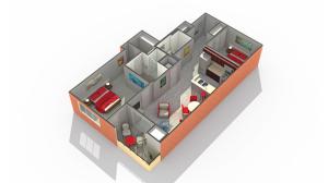 Arrive South Loop Apartment Homes for Rent in Chicago IL 60616 Floor Plan