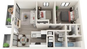 Floor Plan | ReNew Foothills Apartment Homes for Rent Fort Collins CO 80521