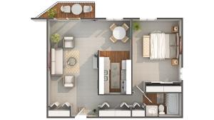 Floor Plan Image | Arrive 4301