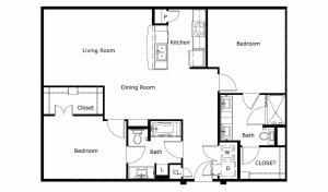 2 Bedroom 2 Bath