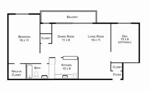 1BR/1BA Standard