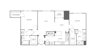 Ouray Penthouse | 2 bed 2 bath | from 1231 square feet