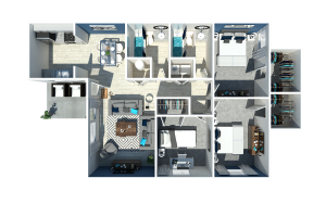Three Bedroom | Two Bathroom