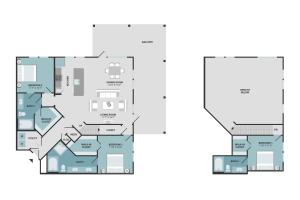 C2 | Three Bedroom | Three Bathroom
