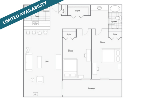 Floor Plan | The Social West Apartment Homes for Rent in Fort Collins CO 80521