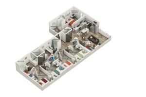 The 5.3 ADA Floorplan