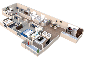Highland Floorplan-Vue at Crestwood