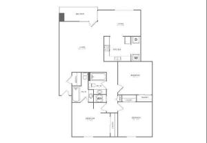 Scarlet Oak | 3 bed 2 bath | 1184 sq ft