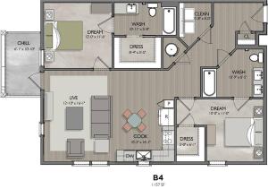 Vecina B4 Floor Plan