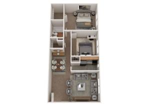 Yorkshire House Two Bedroom One Bath