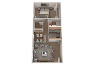 1 Bed 1 Bath