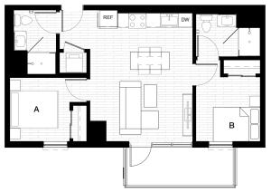 2x2 A - Balcony