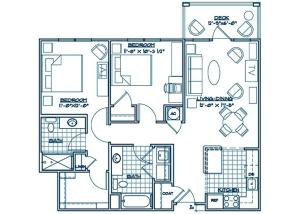 The Lodge at BridgeMill, Canton GA | The Yorkshire floorplan