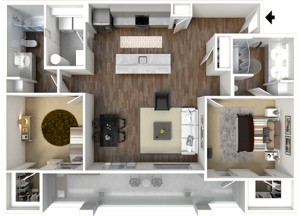 two bedroom apartments in Gilbert, AZ
