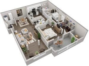 A1 1 bedroom, 1 bathroom Apartment in Athens, GA 30606
