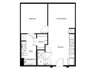 1 Bedroom 1 Bath
