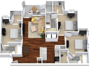 3 Bedroom 3 Bath
