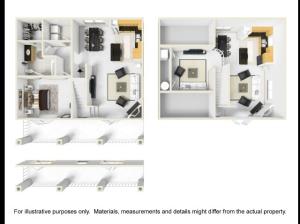 Hyde Park Floor Plan with Loft