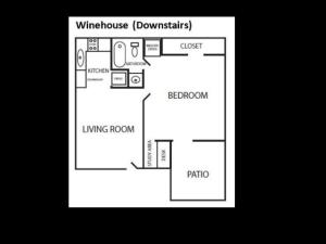 Winehouse floorplan