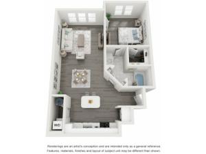 Coral Reef 3D floor plan