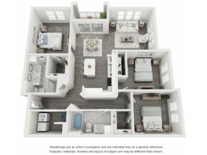 Tide floor plan