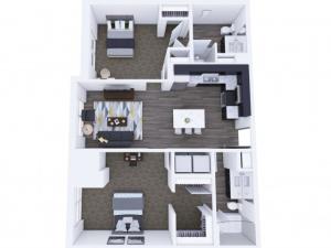 2x2 Floor Plan
